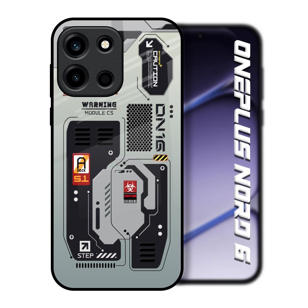 Techno Vibes OnePlus Nord 6 Glass Back Cover Online