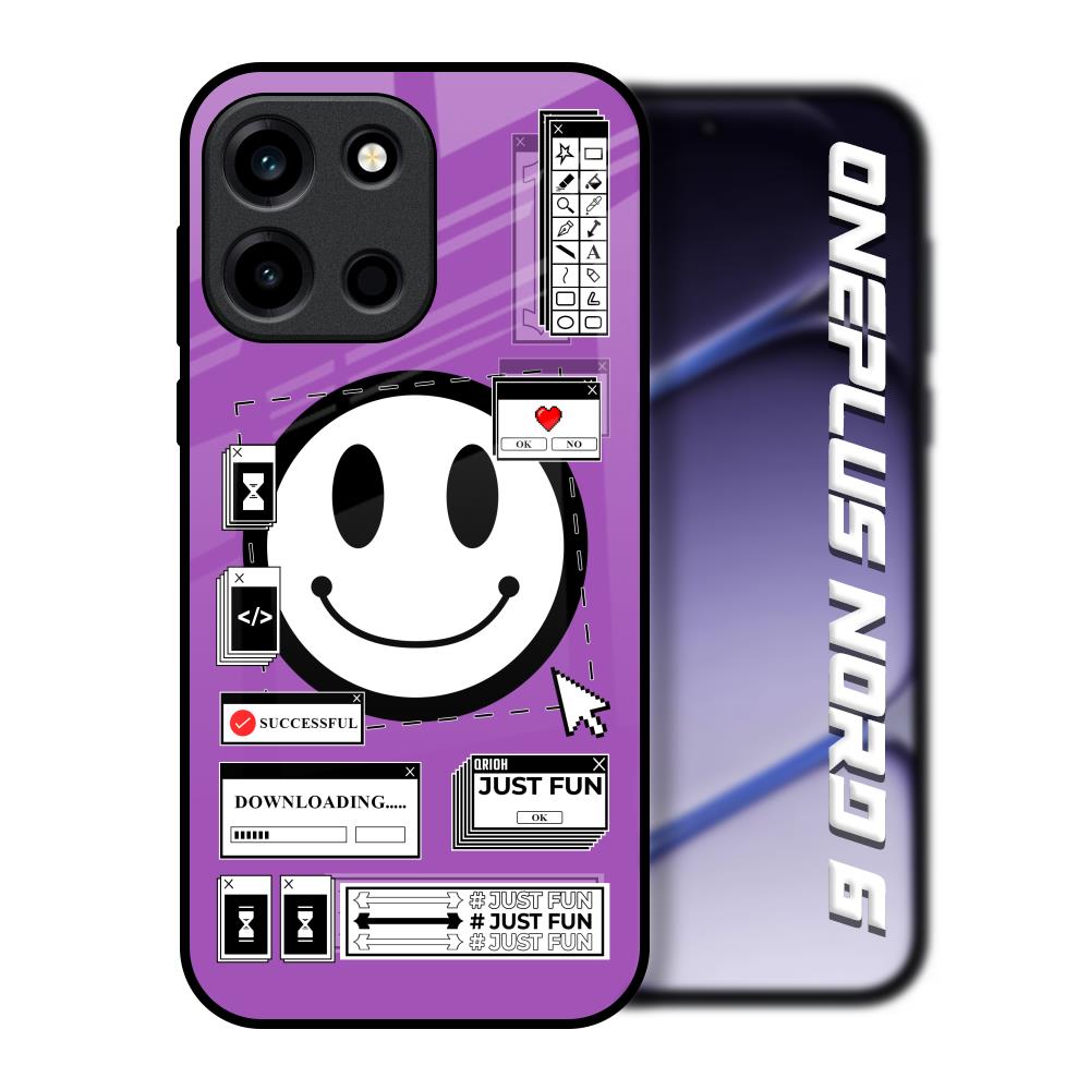 Code with Smile OnePlus Nord 6 Glass Back Cover Online