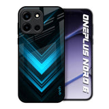 Vertical Blue Arrow OnePlus Nord 6 Glass Back Cover Online