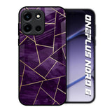Geometric Purple OnePlus Nord 6 Glass Back Cover Online