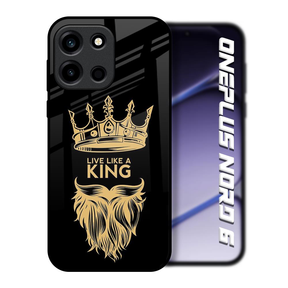 King Life OnePlus Nord 6 Glass Back Cover Online