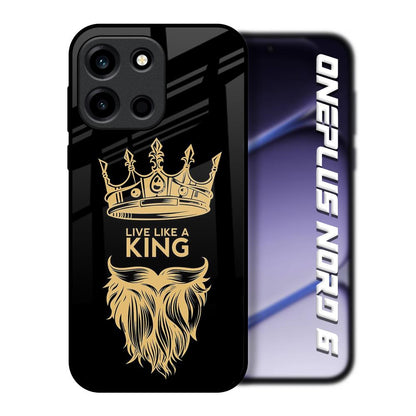 King Life OnePlus Nord 6 Glass Back Cover Online