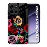Floral Decorative OnePlus Nord 6 Glass Back Cover Online