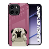 Funny Pug Face OnePlus Nord 6 Glass Back Cover Online