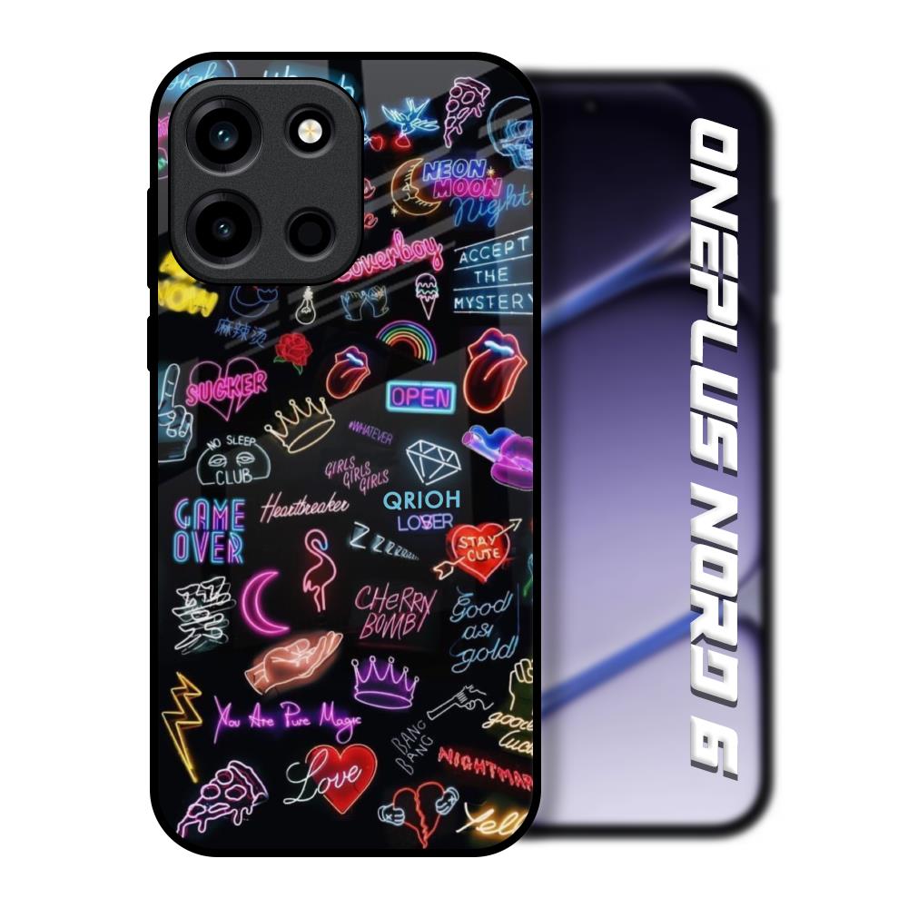 Accept The Mystery OnePlus Nord 6 Glass Back Cover Online