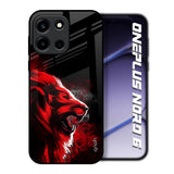 Red Angry Lion OnePlus Nord 6 Glass Back Cover Online