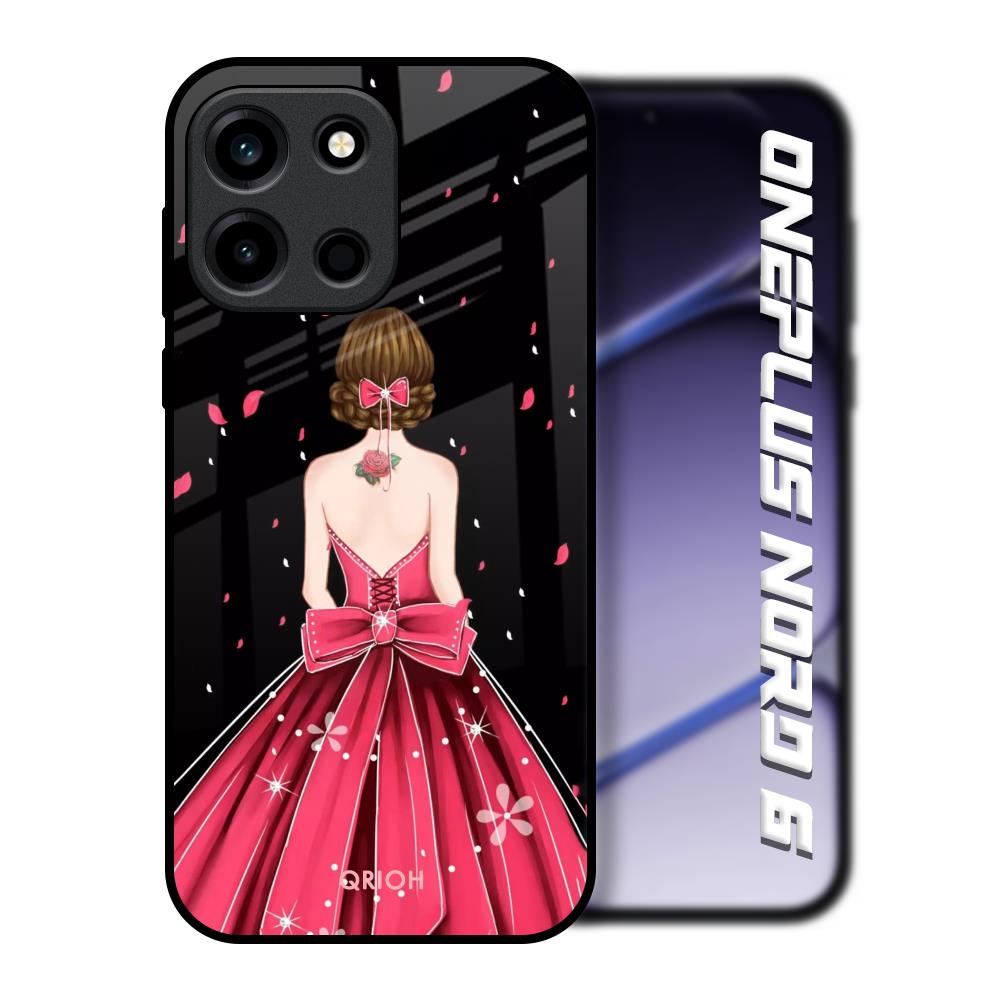 Fashion Princess OnePlus Nord 6 Glass Back Cover Online