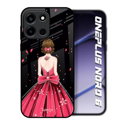 Fashion Princess OnePlus Nord 6 Glass Back Cover Online