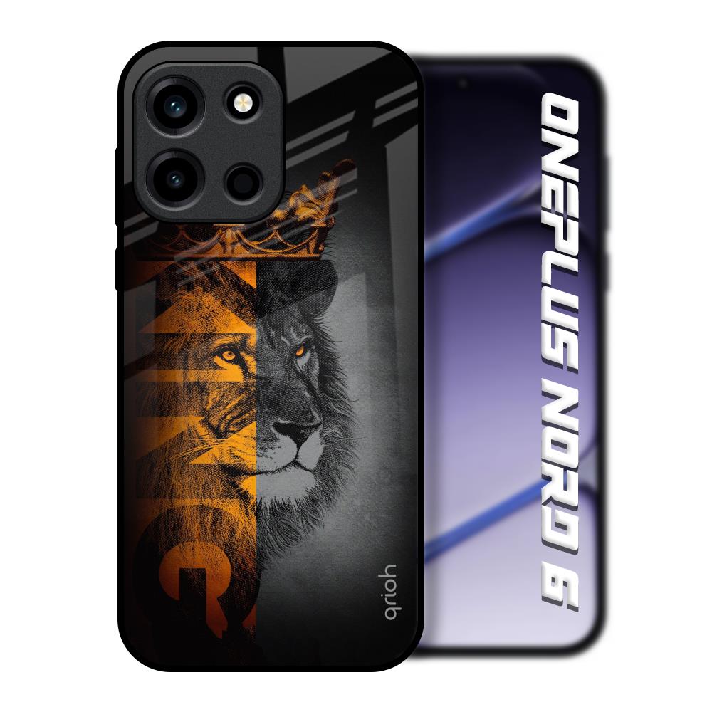 King Of Forest OnePlus Nord 6 Glass Back Cover Online