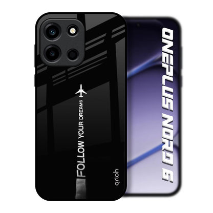 Follow Your Dreams OnePlus Nord 6 Glass Back Cover Online