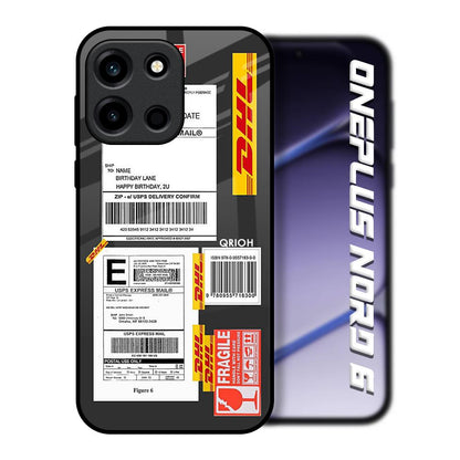 Cool Barcode Label OnePlus Nord 6 Glass Back Cover Online