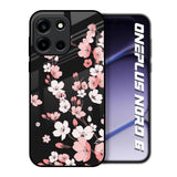 Black Cherry Blossom OnePlus Nord 6 Glass Back Cover Online
