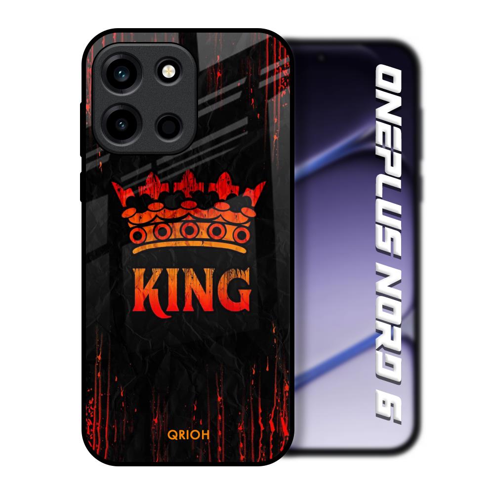 Royal King OnePlus Nord 6 Glass Back Cover Online