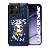 Struggling Panda OnePlus Nord 6 Glass Back Cover Online