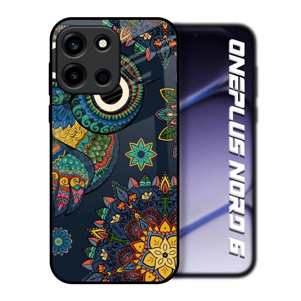 Owl Art OnePlus Nord 6 Glass Back Cover Online