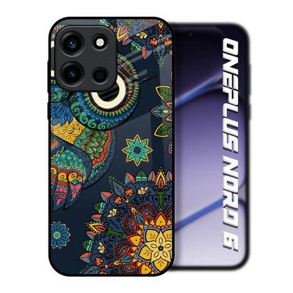 Owl Art OnePlus Nord 6 Glass Back Cover Online