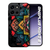 Retro Gorgeous Flower OnePlus Nord 6 Glass Back Cover Online