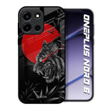 Red Moon Tiger OnePlus Nord 6 Glass Back Cover Online