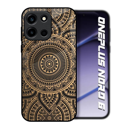 Luxury Mandala OnePlus Nord 6 Glass Back Cover Online