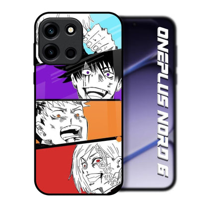 Anime Sketch OnePlus Nord 6 Glass Back Cover Online