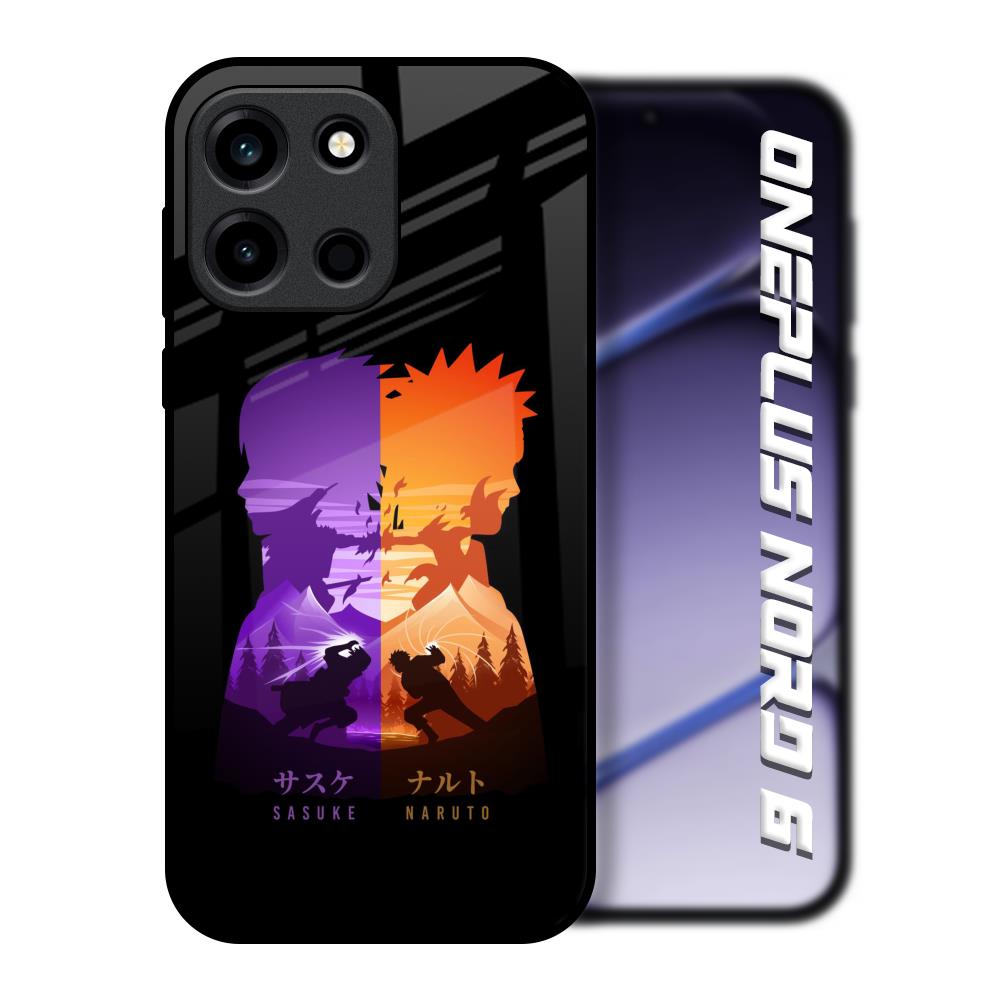 Minimalist Anime OnePlus Nord 6 Glass Back Cover Online