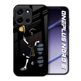 Luffy Line Art OnePlus Nord 6 Glass Back Cover Online