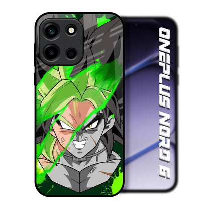 Anime Green Splash OnePlus Nord 6 Glass Back Cover Online