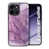 Purple Gold Marble OnePlus Nord 6 Glass Back Cover Online
