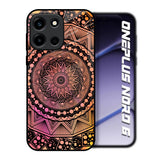 Floral Mandala OnePlus Nord 6 Glass Back Cover Online