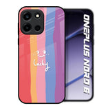 Lucky Abstract OnePlus Nord 6 Glass Back Cover Online