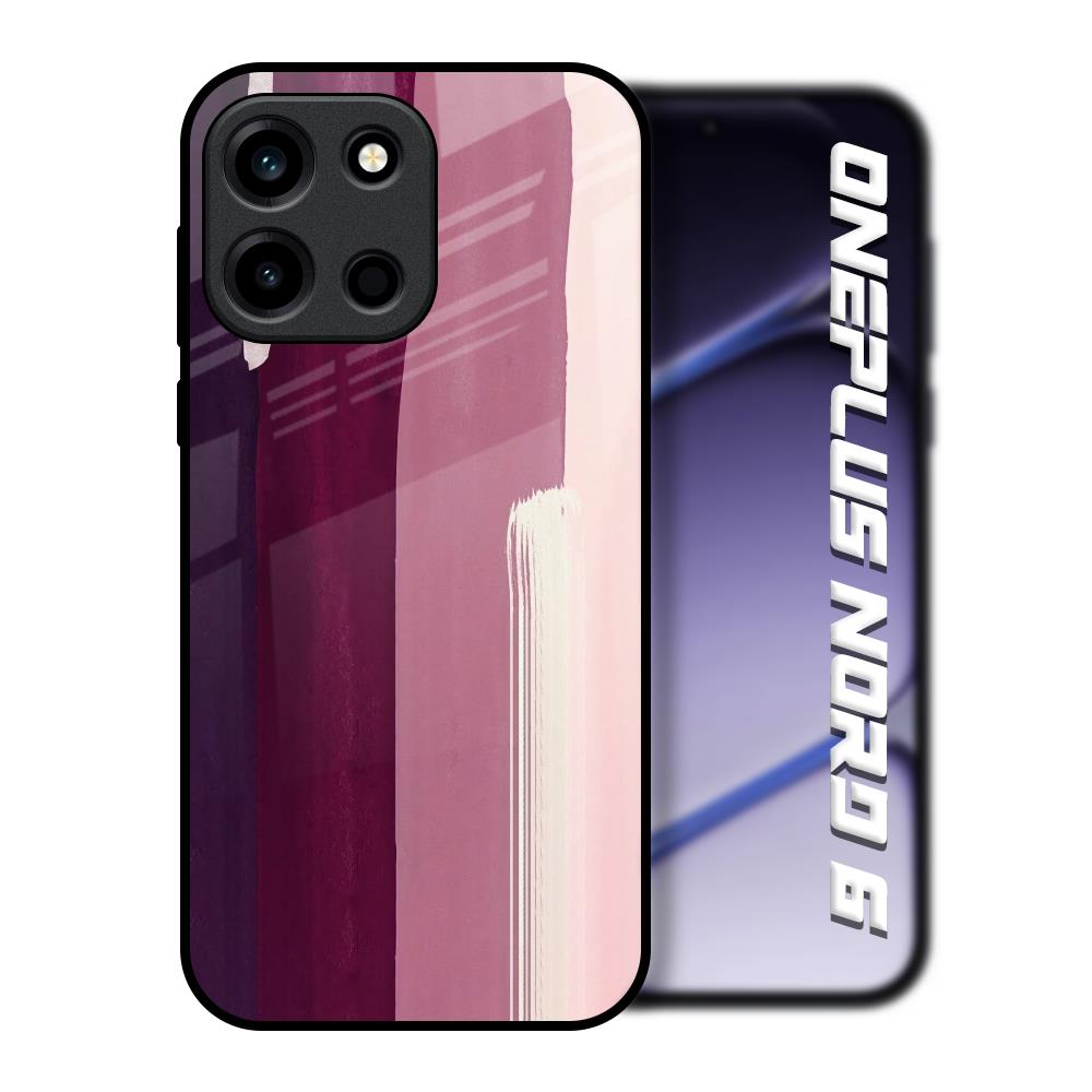 Brush Stroke Art OnePlus Nord 6 Glass Back Cover Online