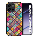 Multicolor Mandala OnePlus Nord 6 Glass Back Cover Online