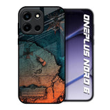 Geographical Map OnePlus Nord 6 Glass Back Cover Online