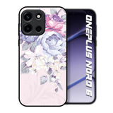 Elegant Floral OnePlus Nord 6 Glass Back Cover Online
