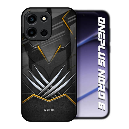 Black Warrior OnePlus Nord 6 Glass Back Cover Online
