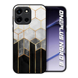Tricolor Pattern OnePlus Nord 6 Glass Back Cover Online