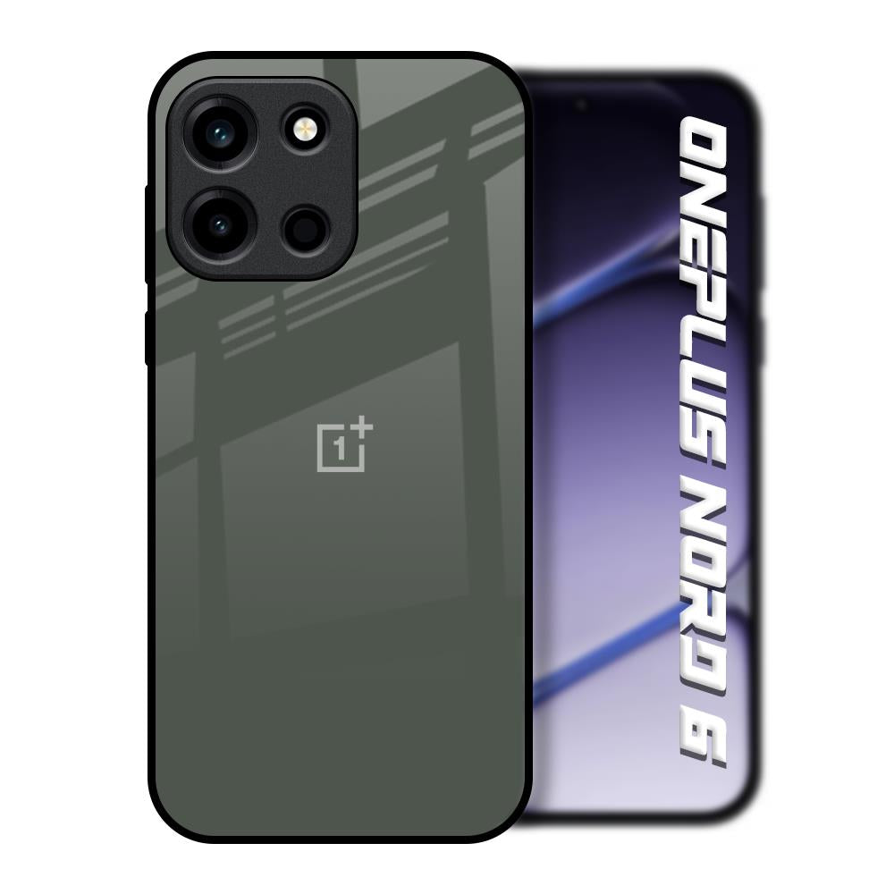 Charcoal OnePlus Nord 6 Glass Back Cover Online