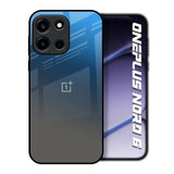 Blue Grey Ombre OnePlus Nord 6 Glass Back Cover Online