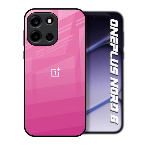 Pink Ribbon Caddy OnePlus Nord 6 Glass Back Cover Online