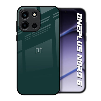Olive OnePlus Nord 6 Glass Back Cover Online