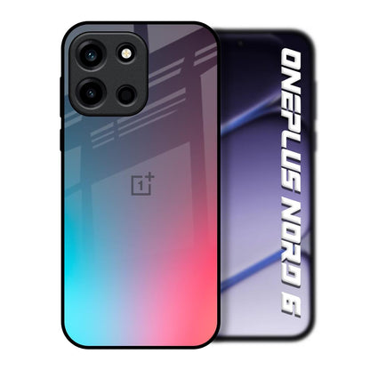 Rainbow Laser OnePlus Nord 6 Glass Back Cover Online