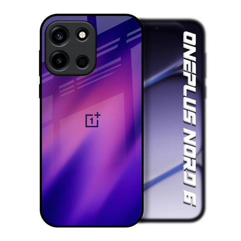 Pink Thunder OnePlus Nord 6 Glass Back Cover Online