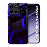 Blue Ring Light OnePlus Nord 6 Glass Back Cover Online