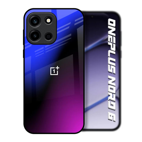 Viola Gradient OnePlus Nord 6 Glass Back Cover Online