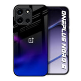 Black Onyx OnePlus Nord 6 Glass Back Cover Online