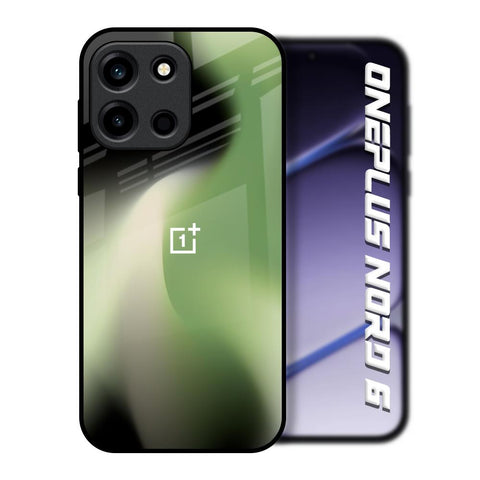 Green Tornado OnePlus Nord 6 Glass Back Cover Online