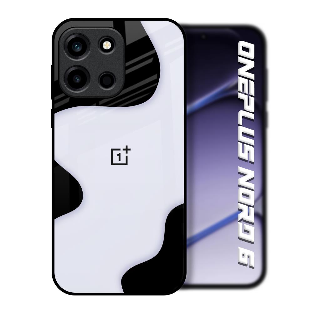 Wheat Cream Wavy OnePlus Nord 6 Glass Back Cover Online