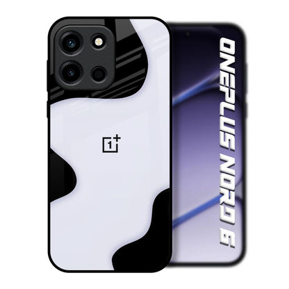 Wheat Cream Wavy OnePlus Nord 6 Glass Back Cover Online