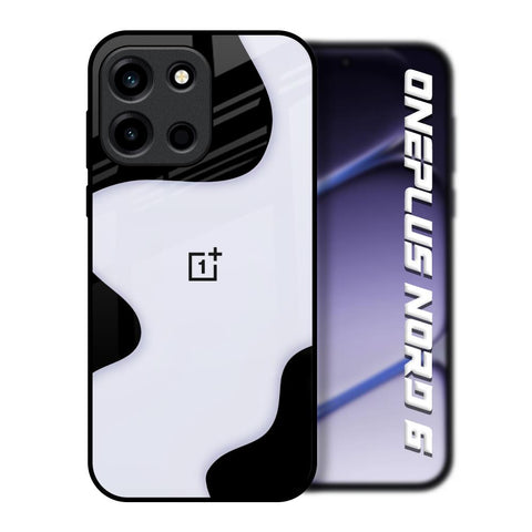 Wheat Cream Wavy OnePlus Nord 6 Glass Back Cover Online