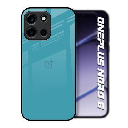 Oceanic Turquiose OnePlus Nord 6 Glass Back Cover Online